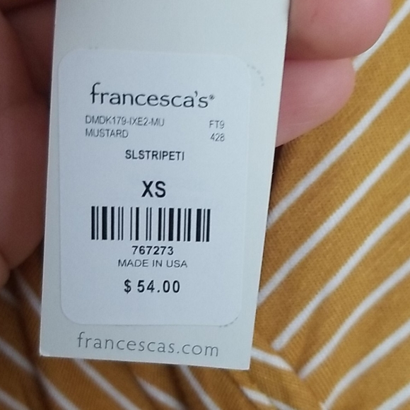 Striped spaghetti strapped Maxi - Picture 3 of 4